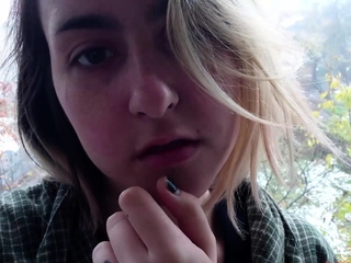 Solo Amateur Blonde Teen Homemade Pussy Masturbation