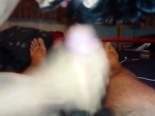 Brunette Cum In Mouth