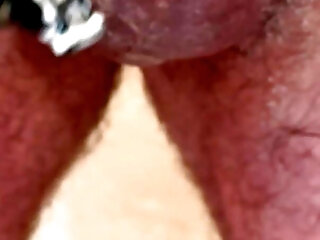 Shaving His Big Dick