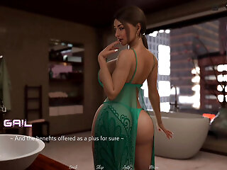 Stepsister Having Some Fun With Landlord At Night