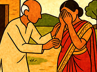 Desi Indian Old Man Village Hot Married Women !!