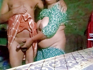 Stepson Fucked  His Stepmom At Home Working Time.