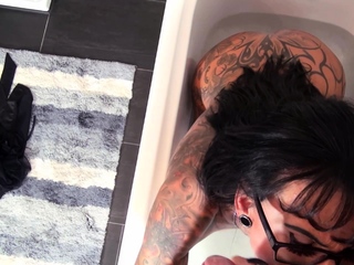German Big Boobs Tattoo MILF Girlfriend At Homemade Pov Fuck