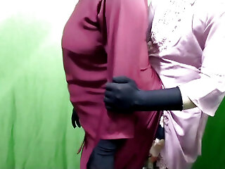 Indian Beautiful Wife Is Romancing Her Husband Inside The Room And Talking Dirty