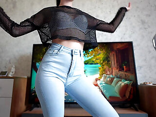Jeans Face Sitting Pov! Perfect Ass Jeans Try On Haul