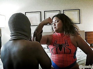 Spider Woman Muscle And Foot Worship