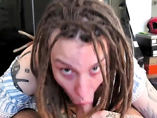 I Love Being Used Like A Toy After Nice Blowjob! Threat Me Like A Slut!
