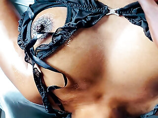 Tiny Cum Slut Squeezes Out Every Drop From Cock Longer Than Her Torso
