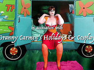 Granny Velma Dinkley: Magical Mystery Tour: Masturbation & Cock Sucking