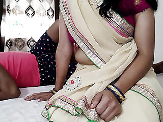 Indian Bhabhi Cheat Hubby Sex With Devar In Saree With Hindi Audio
