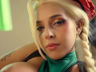 Hot Blonde Babe Solo Masturbation