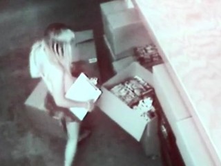 Babe Caught On Cam