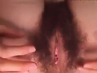 Very Hairy Pussy Close Up