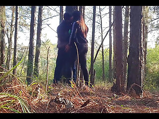 Wife Fucking In The Woods With The Black Big Dick