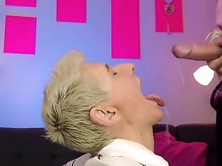 Balls Licking, Sniffing And Epic Facial