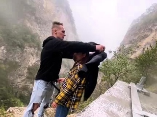 Fucking Outdoor In The Mountain With A Tiktok Model