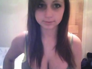 Showing Off Big Natural Tits