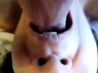 Cumming In Mouth Of My Horny Mature Slut. Amateur